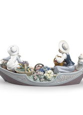 Flowers Forever Girls Sculpture